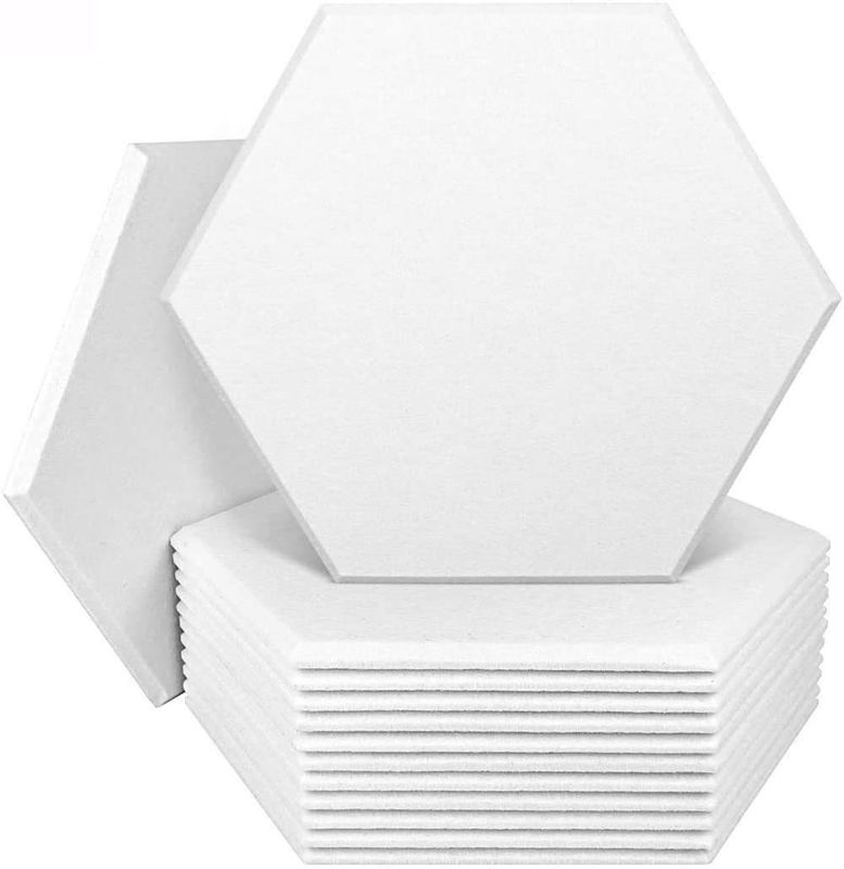 Ηχοασθενείς τοιχοφωτογραφικές πλάκες Hexagon Pet Felt για ηχομονωτικές ηχητικές πλάκες